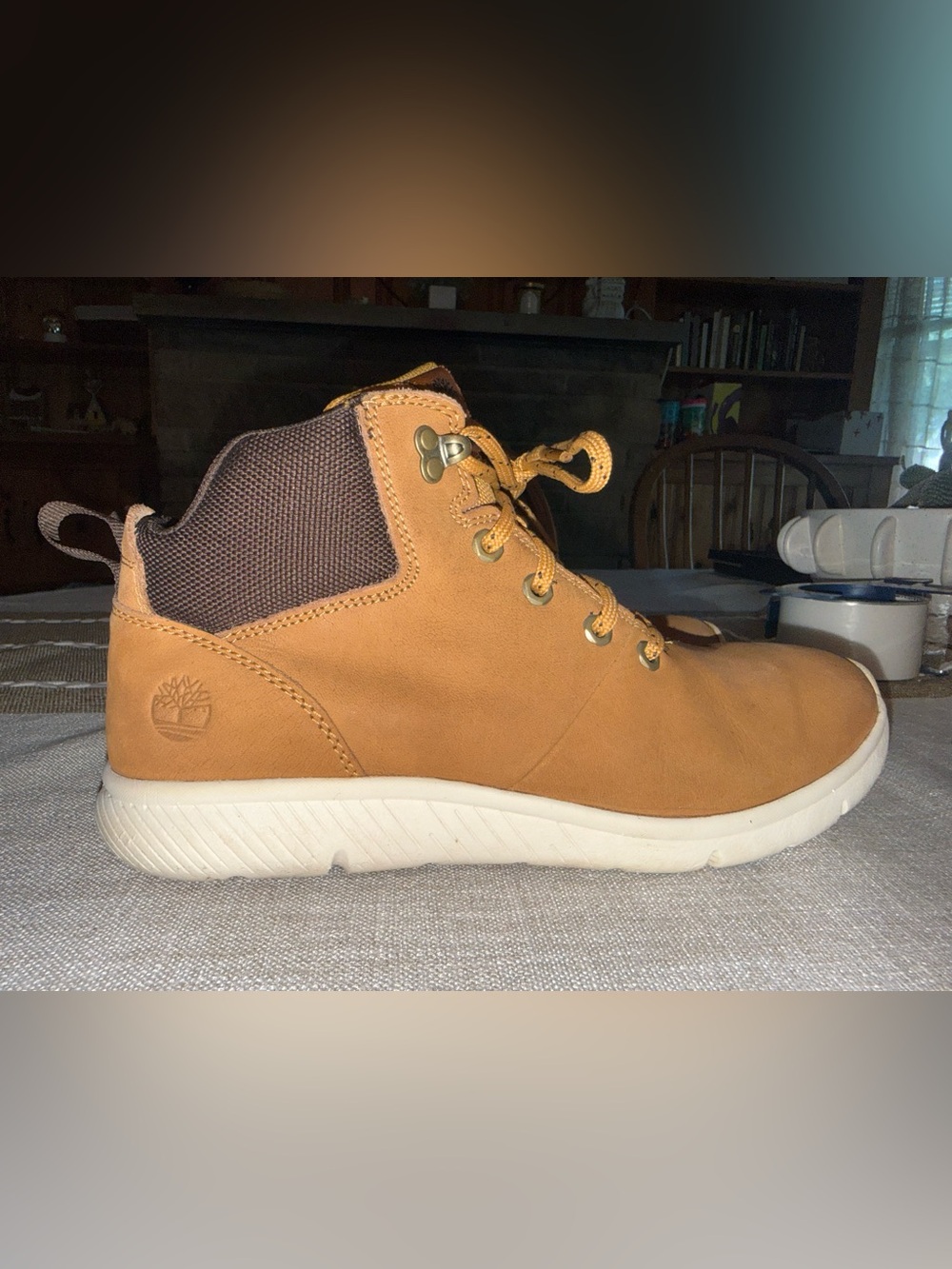 Woman’s Tan Casual Lace-Up Boot